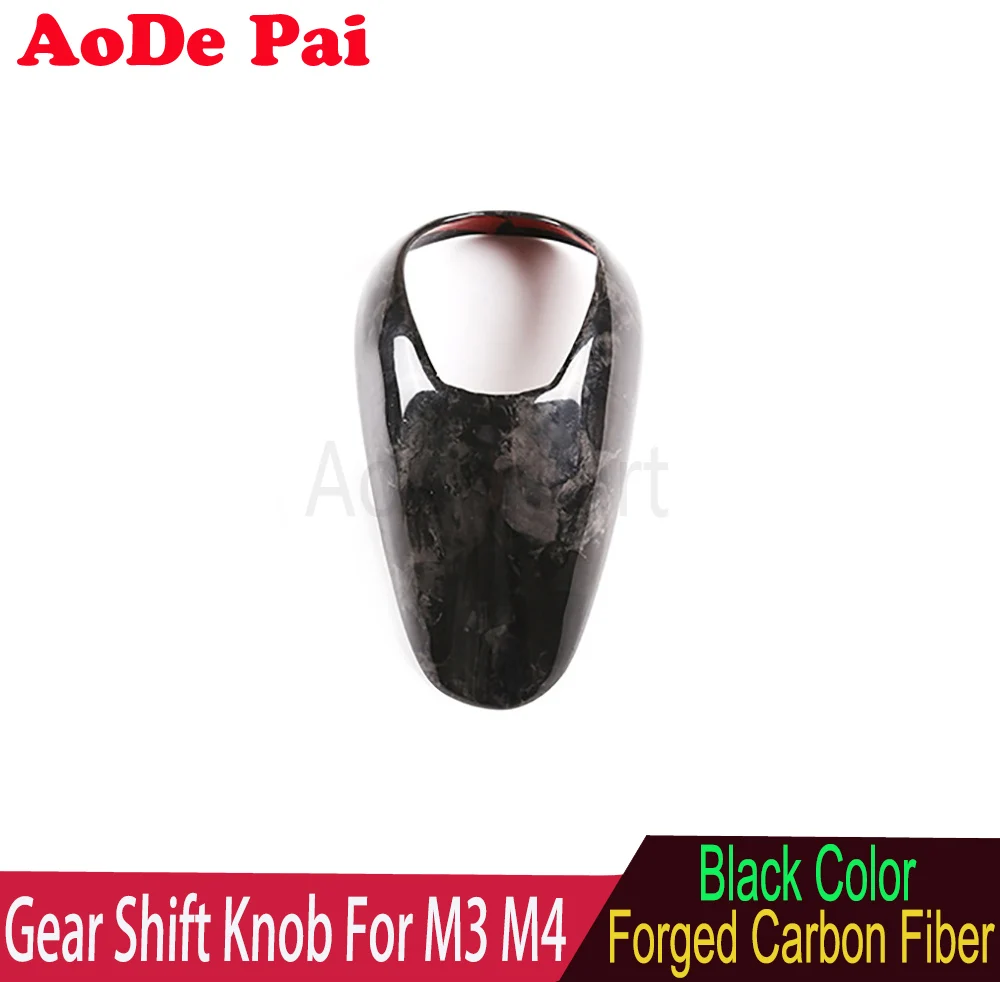 

F80 F82 F83 F87 Forged Carbon Fiber Gear Shift Knob Interior Cover for BMW M3 M4 M2 X5M F85 X6M F86