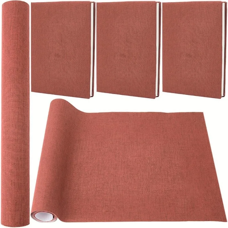 1pc 51 x 11.8inch Suede Book Cloth for Book Binding Fabric Surface Paper Backed Bookcover Books Album Scrapbooking