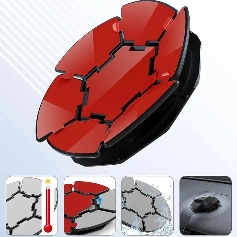 

Монтажная накладка на приборную панель, диск для автомобильного телефона на присоске, клейкий липкий держатель для телефона, диск для кривой приборной панели автомобиля 2025