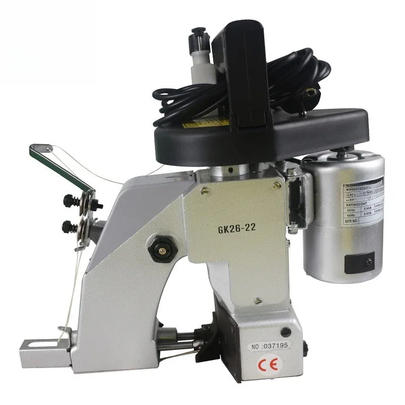 GK26-22 Double needle double thread portable sealing machine, woven bag sewing machine