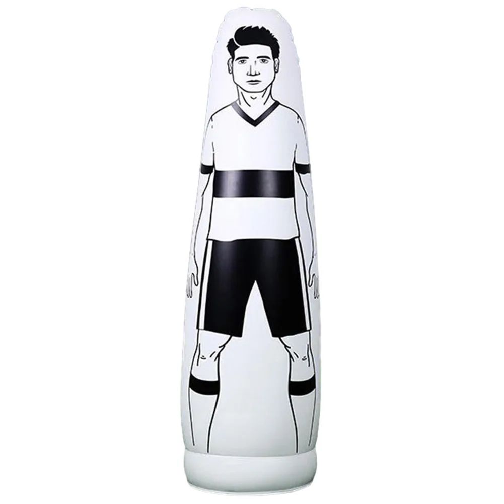 160CM Football Training Human Wall PVC Inflatable Football Training Goal Keeper Portable for Free Kicks Training