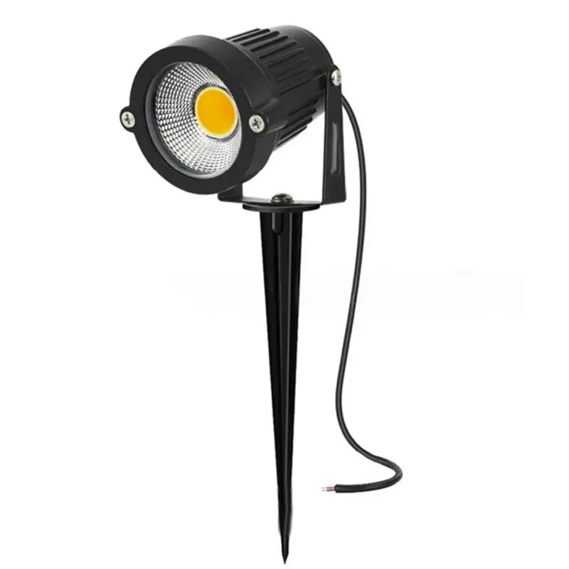 AT63-4PCS Led Landscape Lights 4PCS Outdoor Waterproof Garden Light Cold White For Garden Lawn