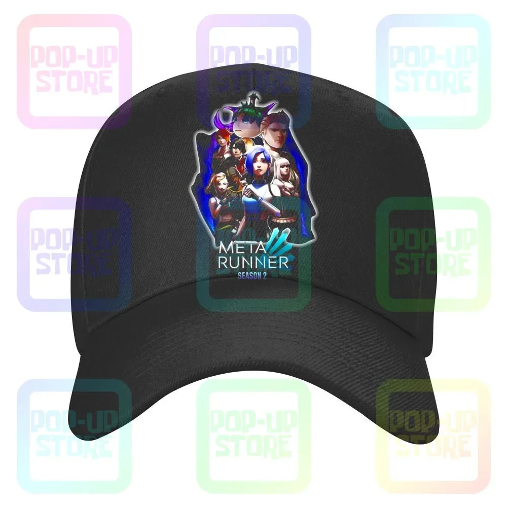 Glitch Productions Merch Meta Runner Season Caps قبعة بيسبول #1