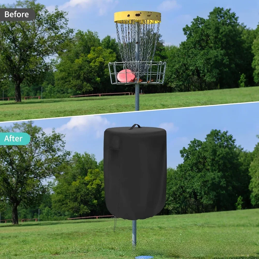 66x89cm UV Resistant Waterproof Disc Golf Basket Cover Oxford Fabric Dustproof Protective Outdoor Accessory Kit