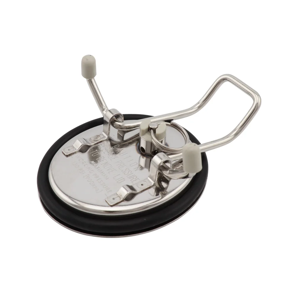 2pcs Ball Lock Cornelius Keg Lid Replacement Homebrew Draft Beer Corny Soda Pin Lock for Kegging