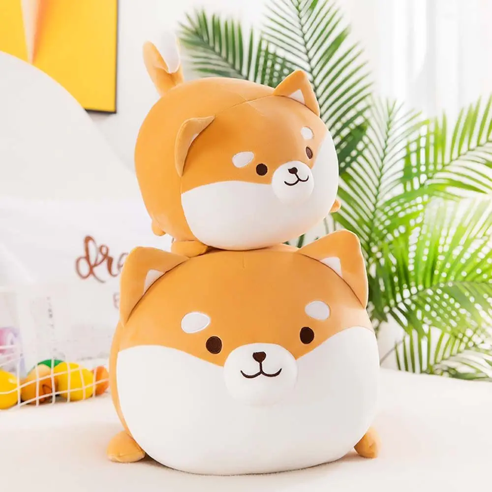 Soft Toy Animal Plush Corgi Shiba Inu Home Decoration Cushion Dog Plush Toys Stuffed Toys Plush Doll Plush Animal Toy