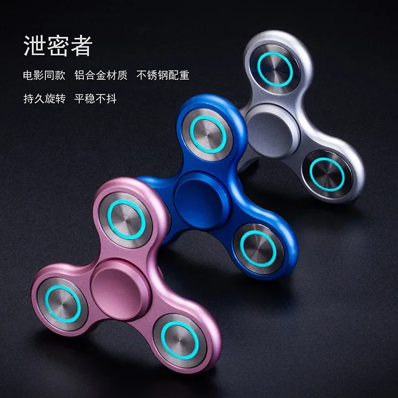 

Luminous LED Light Fidget Spinner Hand Top Spinners Glow in Dark Light EDC Figet Spiner Finger Stress Relief Toys for Kids