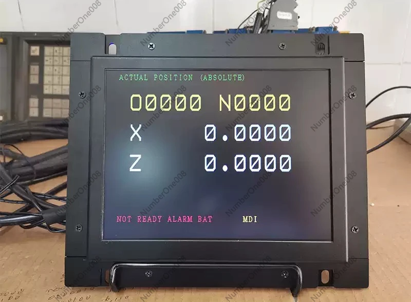 The New Industrial Monitor A61L-00001-0093 Replaces The Old 9-inch CRT Monitor With A Black Aluminum Case