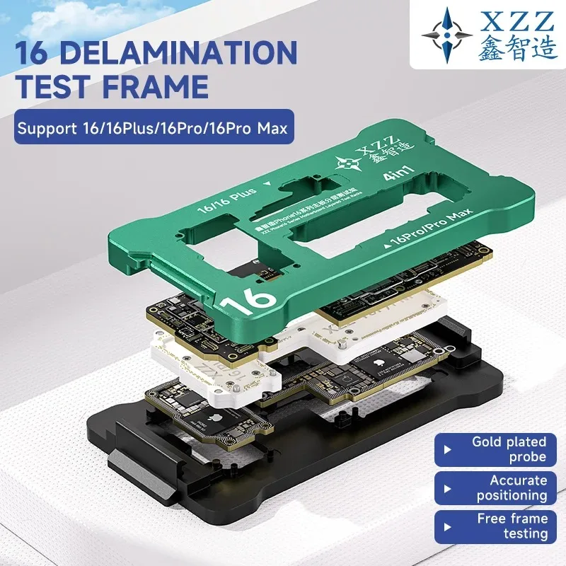 Xinzhizao XZZ XSM 11PM 12PM 13PM 14PM 15PM 4in 1 iSocket 테스터 고정장치, 아이폰 X XS 11 12 13 14 Pro Max 기능 테스트