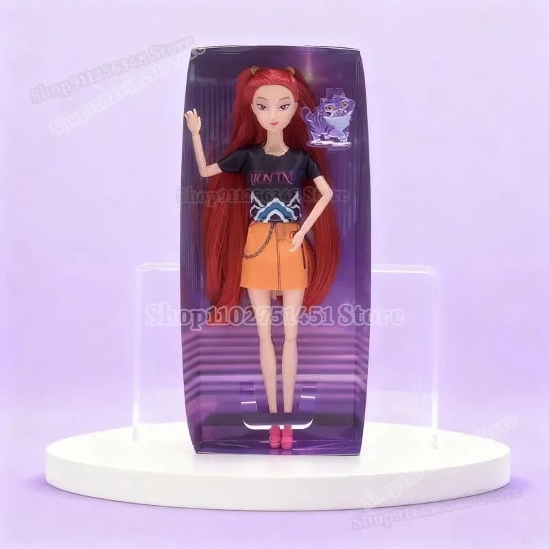 كارتون أنيمي K-pop شيطان الصيادين دمية Kawaii ألعاب من الفينيل رومي ميرا زوي عمل أرقام المشجعين الحلي عيد الميلاد غرفة الديكور