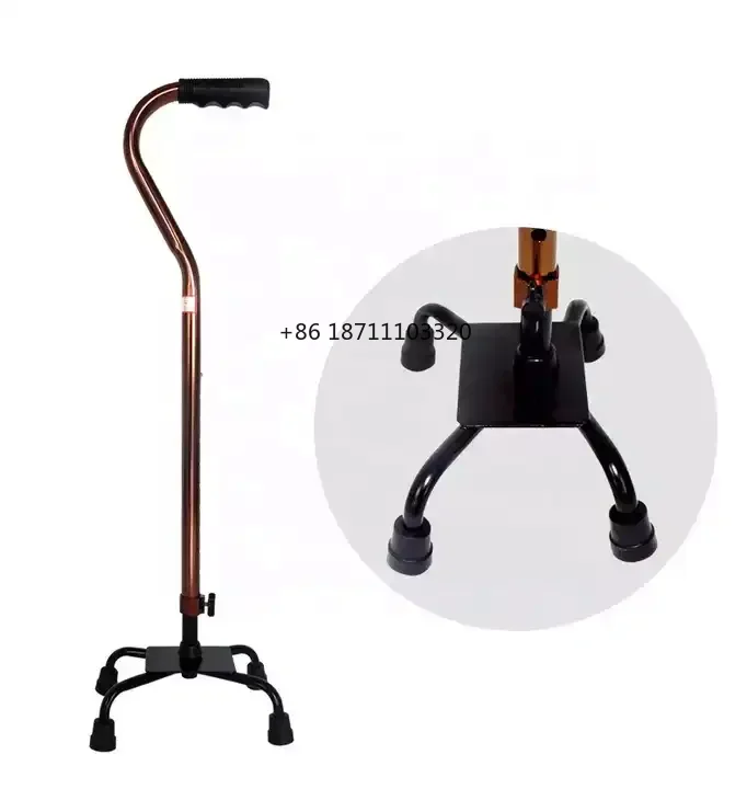 

Adjustable Height Four Canes Provide Support And Stability Cane Walking Stick For Disabled And Elderly