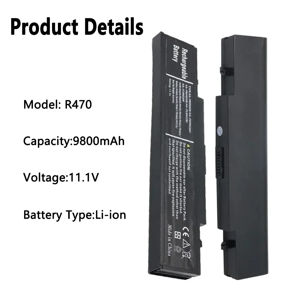 28000mAh New Laptop Battery For Samsung AA-PB9NS6B Aa PL9NC6B 355V5C AA-PB9NC6B PB9NC5B Pb9nc6b Np300v5a NP550P7C R428 R460