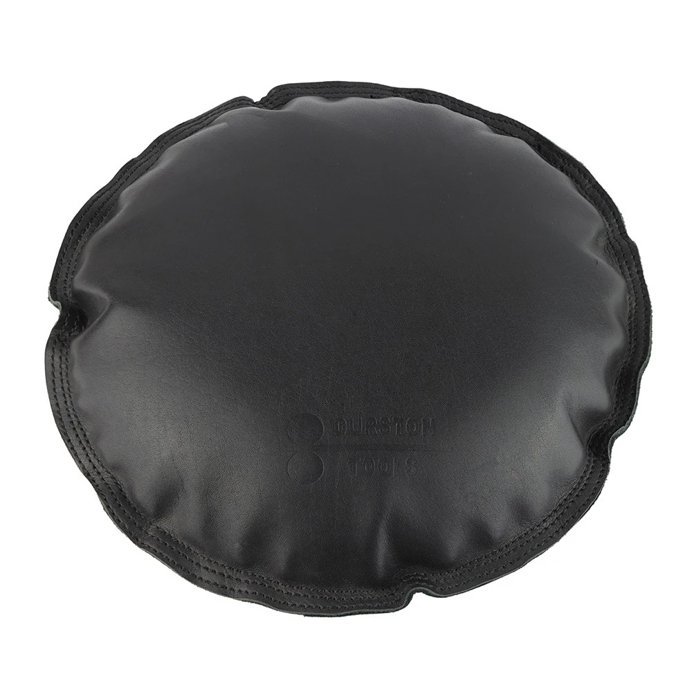 Durston Round Genuine Leather Sandbag Triple Stitched Shock Absorbing Bench Base Jewelry Forming Chasing Engraving Work Tool