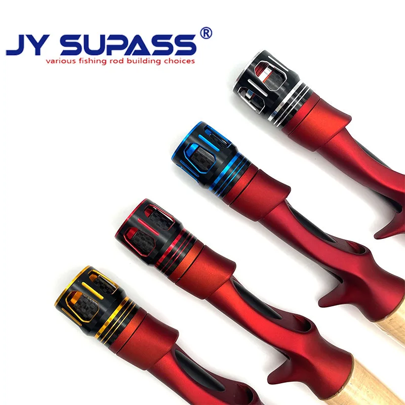 JY SUPASS PTS fishing rod custom Hot Sale top quality low price Fishing Rod Cork Handlecustom reel seat DIY Repair Fishing Rod