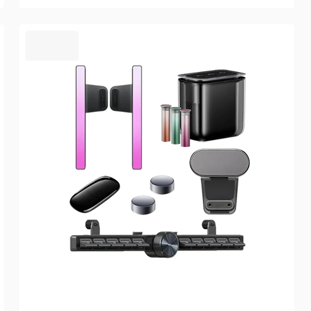 Car Modification Kit for Xiaomi SU7 YU7 GT SKYNOMAD N70 N90 Car Modified Upgrade Expand Magnetic Gauge Buttons HUB Fragrance Kit