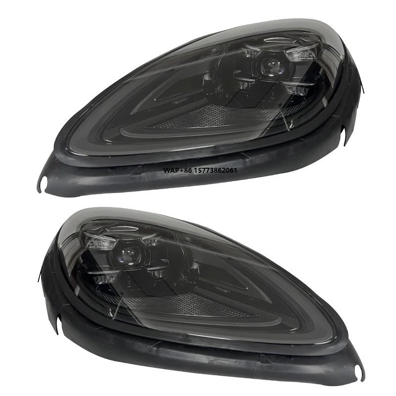 

Комплект из 2 высококачественных светодиодных фар-проекторов (DRL) для Porsche Macan 2014-2020, обновление до версии 2023 года, модель 95B