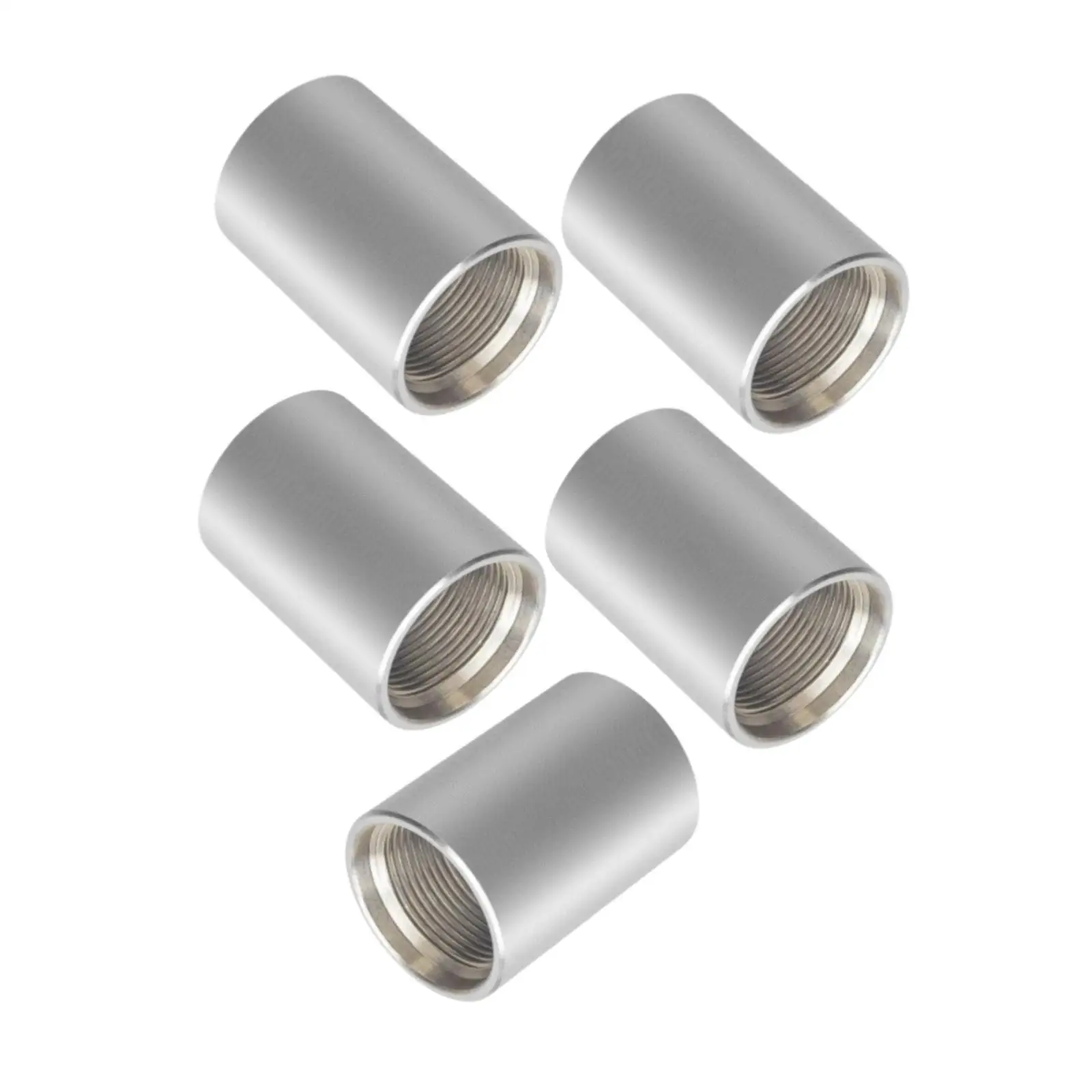 

5x 1-1/4 inch Female Well Point Drive Coupling Easy Installation Steel Replace Parts Sand Point Well Kit Coupler for Drcoup 125