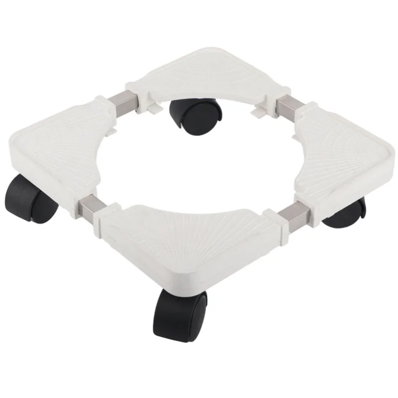 

Мобильная подставка для холодильника, стиральной машины, диспенсера для воды и бытовой техники на колесиках, черная