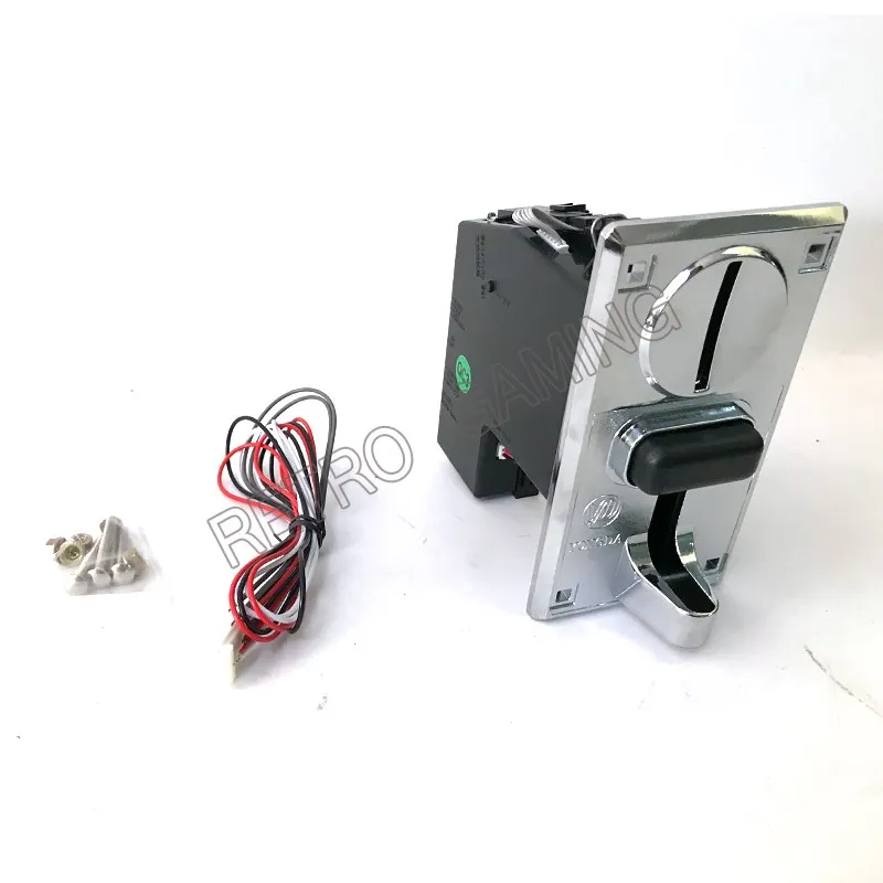 YD F700 Multi Coin Acceptor Electronic Roll Down Coin Acceptor Selector Mechanism Vending Machine Arcade Game Ticket