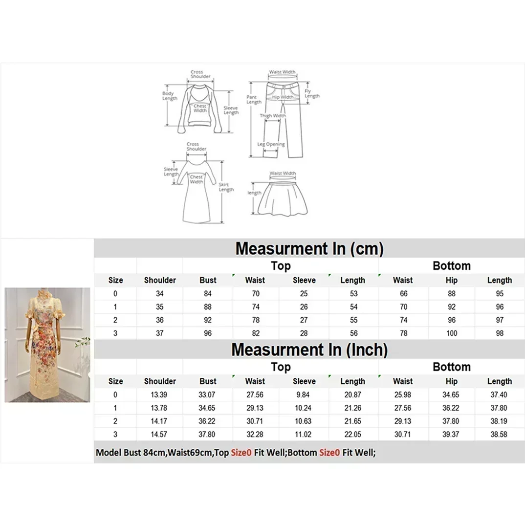 Flowers Appliques 2023 New High Quality Vintage Short Sleeve Floral Print Blouse and Self Tie Linen Midi Skirt Women Elegant Set