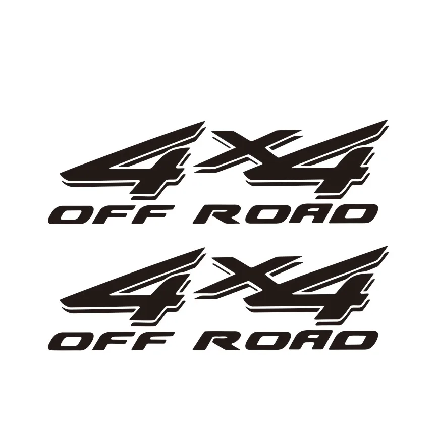 

4X4 Off Road Vinyl Decals for Ford F Series F150/F250/F350 Pickup - Rear Trunk & Side Body Sticker Auto Decor Accessories