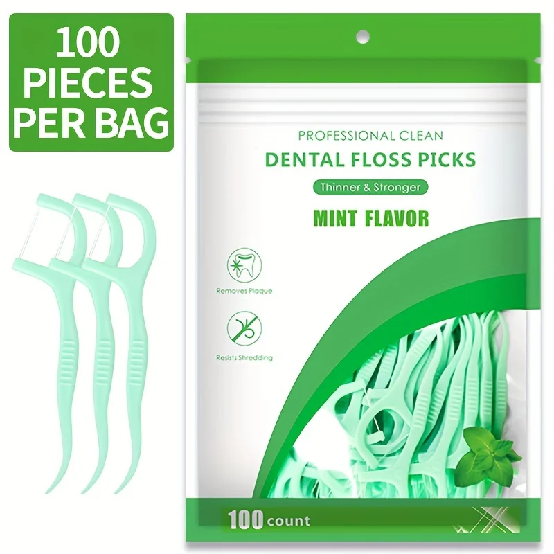 500/300/100 pçs novo profissional limpo ultra-fino sabor de hortelã palitos, palitos de dente de alta qualidade seguros, palitos de plástico