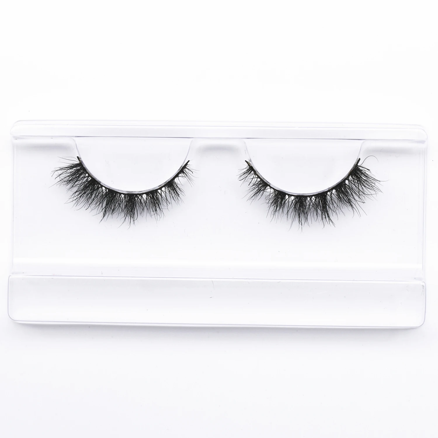 M52 False Lashes 3D Mink Eyelashes Cruelty-Free Natural Long Full Strip Lashes Soft Lengthening Curl Mink Lashes Makeup Eyelash