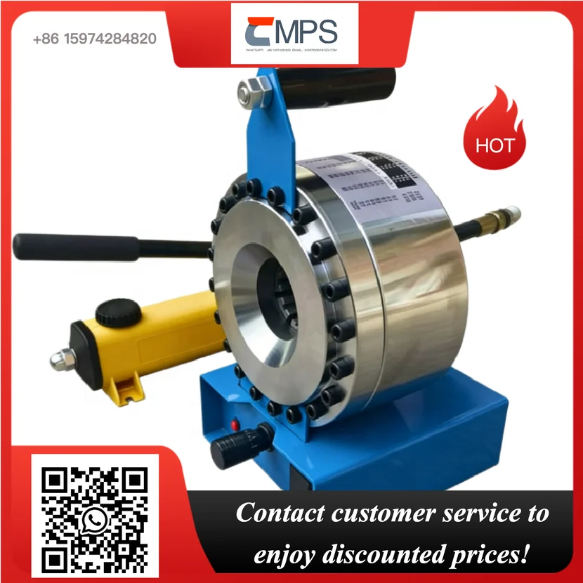 

Compact Manual Hydraulic Hose Crimping Machine with Multiple Die Kits for Rubber Making