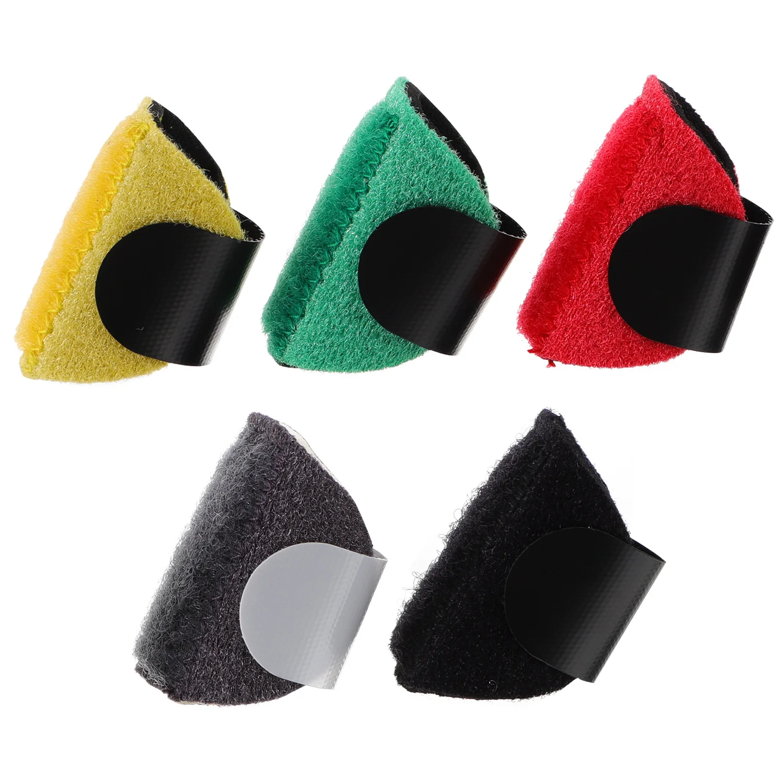 

5Pcs Finger Sprain Brace Adjustable Stabilizer Wear Pain Relief Built-in Aluminum Bar Finger Fixation Cover