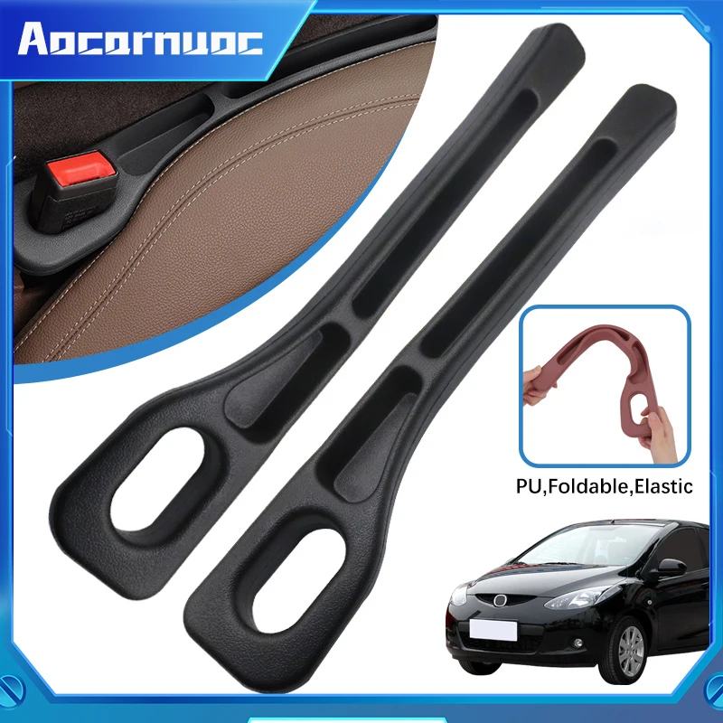 Para mazda 2 mazda2 2008 2009 2010 2011 2012 2013 2014 preenchimento de espaço de assento de carro entre assentos fenda decoração acessórios interiores