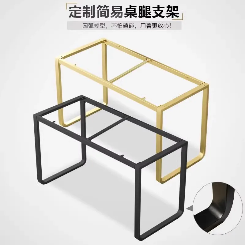 

Table legs bracket rock slab frame base legs iron frame shelf desk