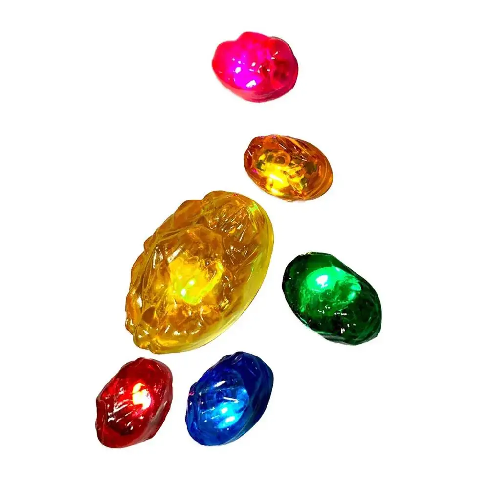 Halloween Cosplay Modell Leuchtender Handschuh Requisite Film-Modell Handschuh Abnehmbarer LED-Edelstein Rollenspiel-Geschenk Halloween Karneval Geschenk-Set – Detail 25