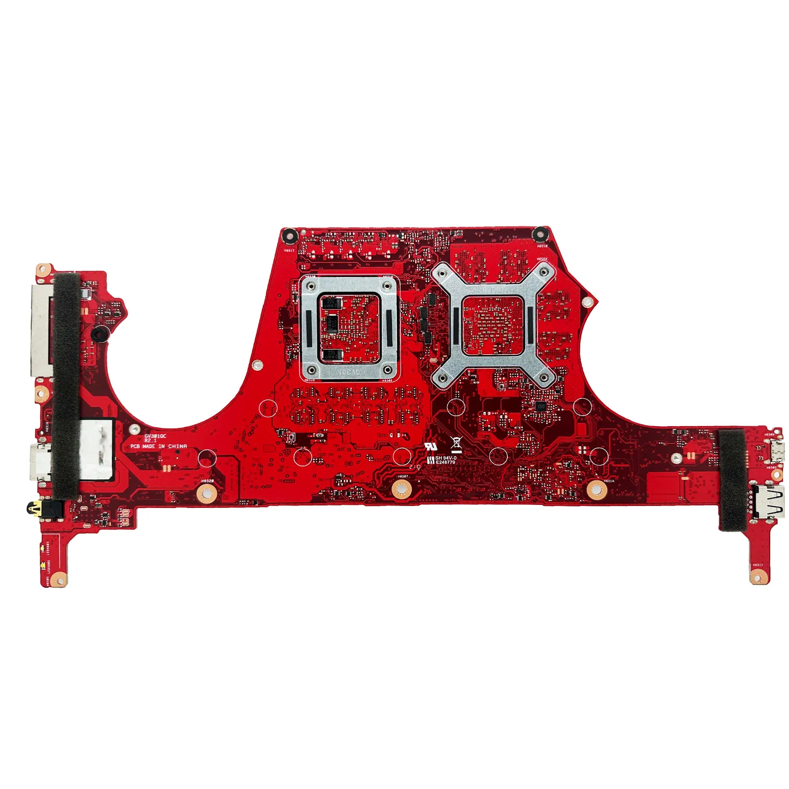 KEFU GV301QC Laptop Motherboard For ROG Flow X13 GV301Q GV301QH GV301QE Mainboard With R7-5800H R9-5900H GTX1650-V4G 16GB-RAM