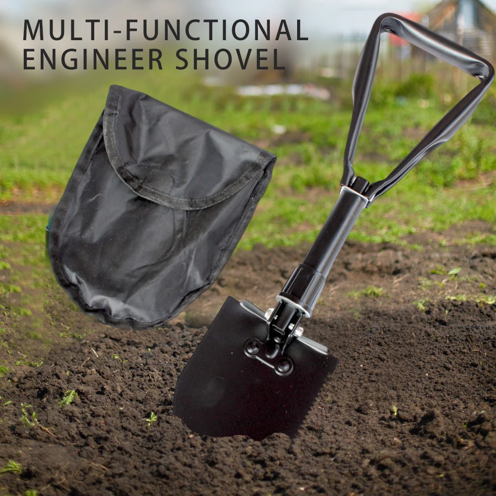

Multifunctional Military Shovel Vehicle-mounted Survival Equipment Suitable for Camping Fishing Outdoor Work Shovels Hand Tools