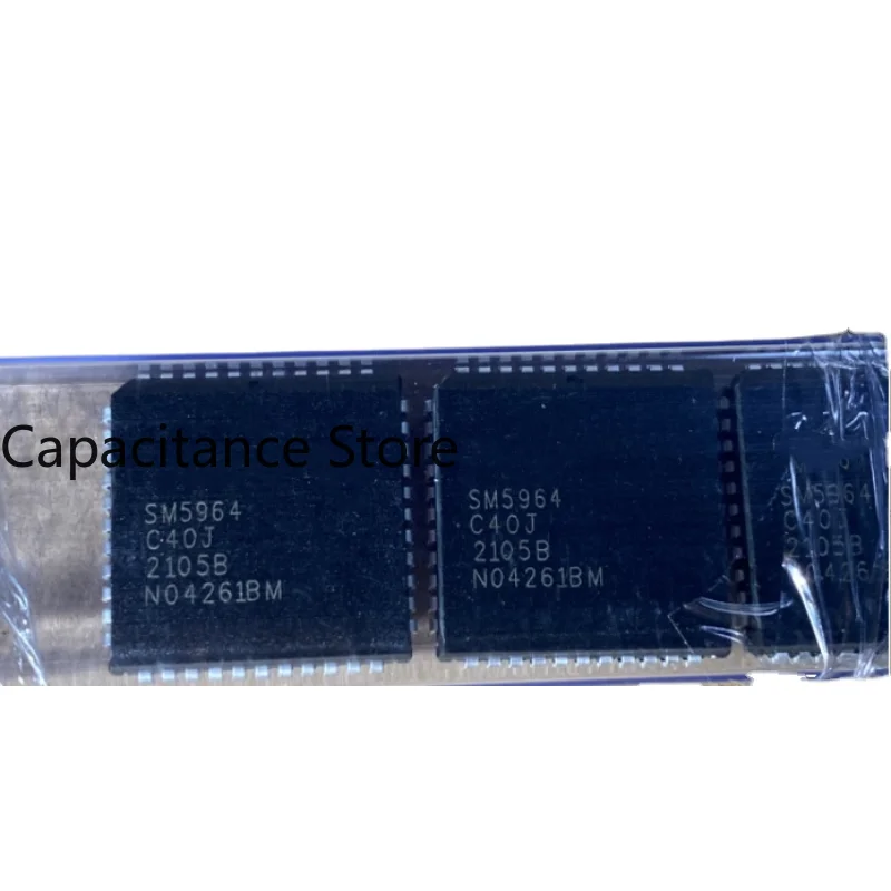 10PCS SM5964C40J PLCC44 Package 8-bit Embedded Microcontroller Chip Best-selling IC Model SM5964