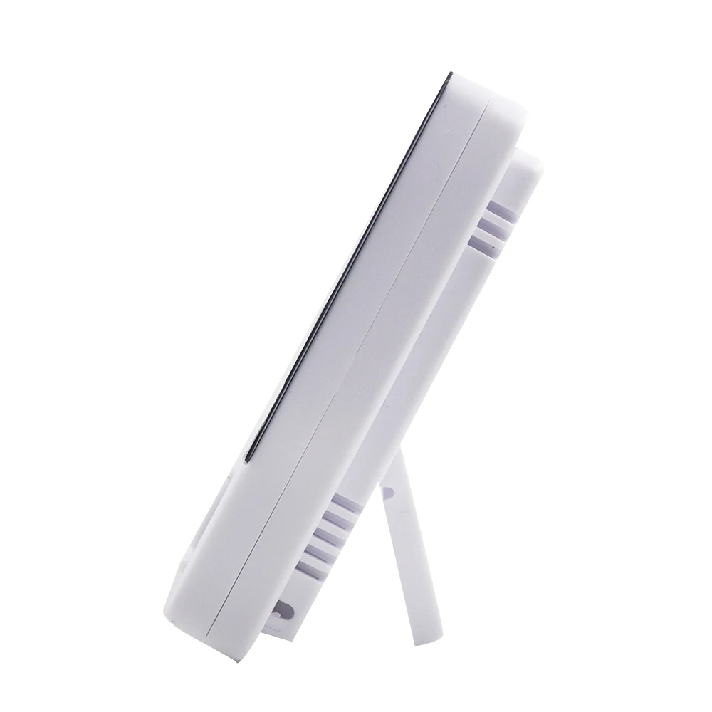 LCD الرقمية درجة الحرارة والرطوبة متر HTC-1 HTC-2 المنزل داخلي في الهواء الطلق الرطوبة محطة الطقس مع الساعة