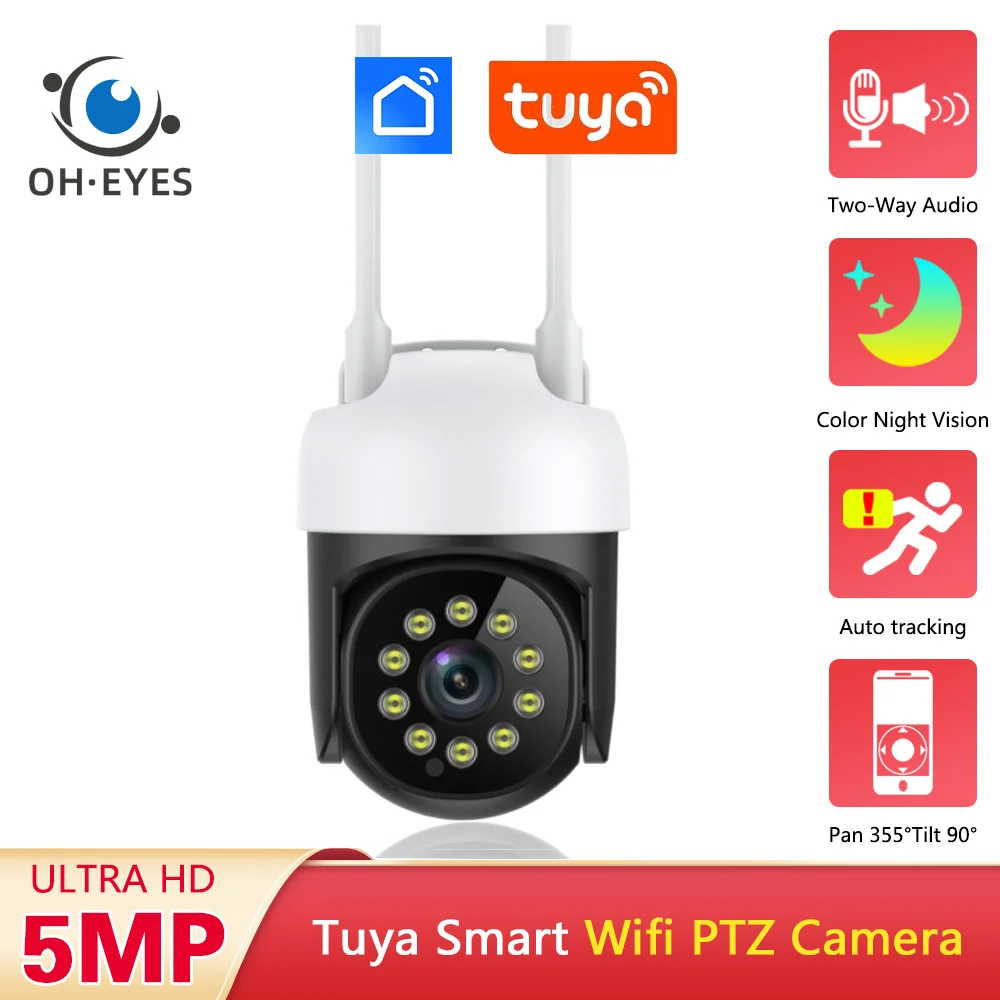 Tuya Wifi Ptz Ip Se… - image