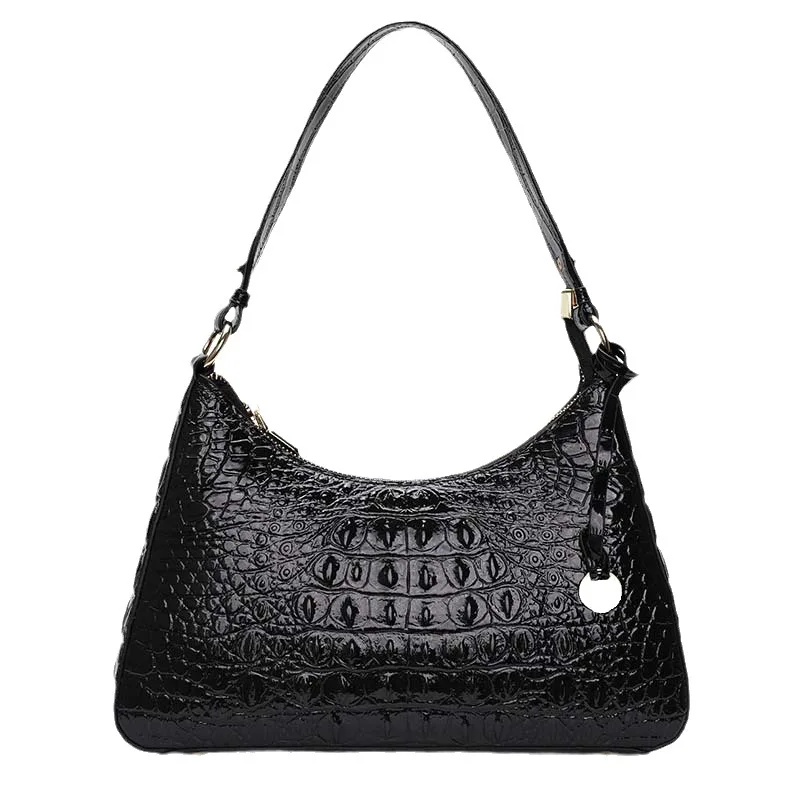 New Fashion Alligator Women Handbags Cow Genuine Leather Shoulder Bags Female Brand Luxury Real Natural Leather Crossbody Bag