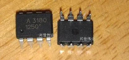 

10PCS New original authentic A3180 HCPL-3180 HCPL-A3180 DIP8