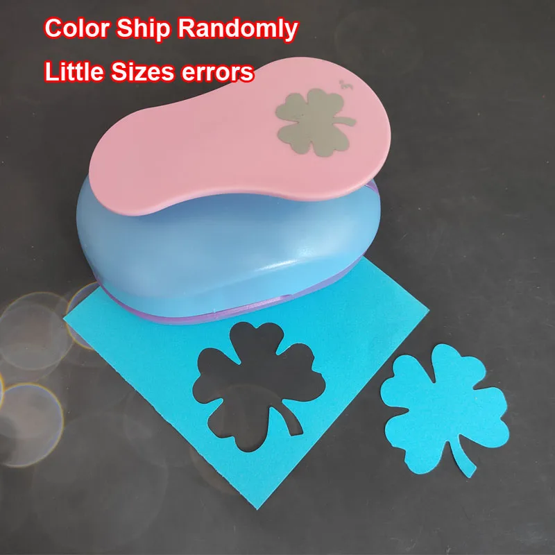 Large Size Cloud Four Leaf Punch Scrapbooking School Paper Puncher EVA Hole Punch Flower Embossing School Cutter