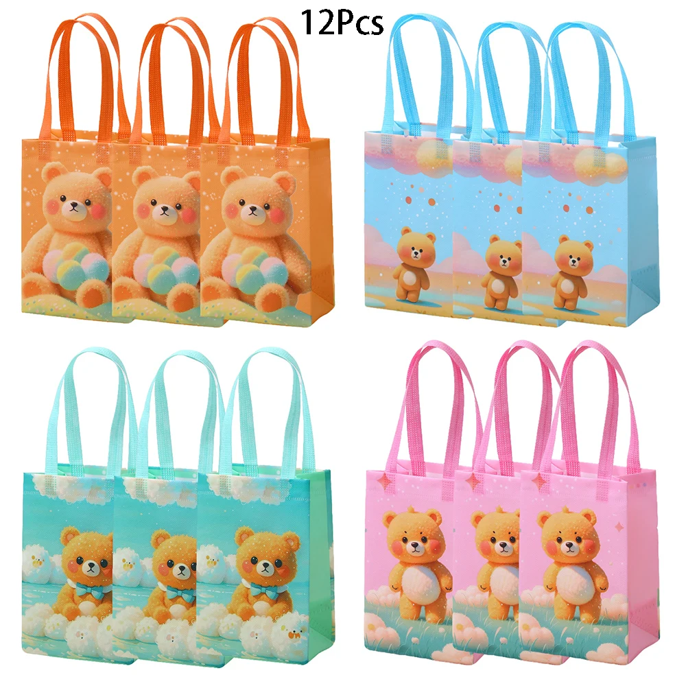 12Pc Cartoon Bear T… - image