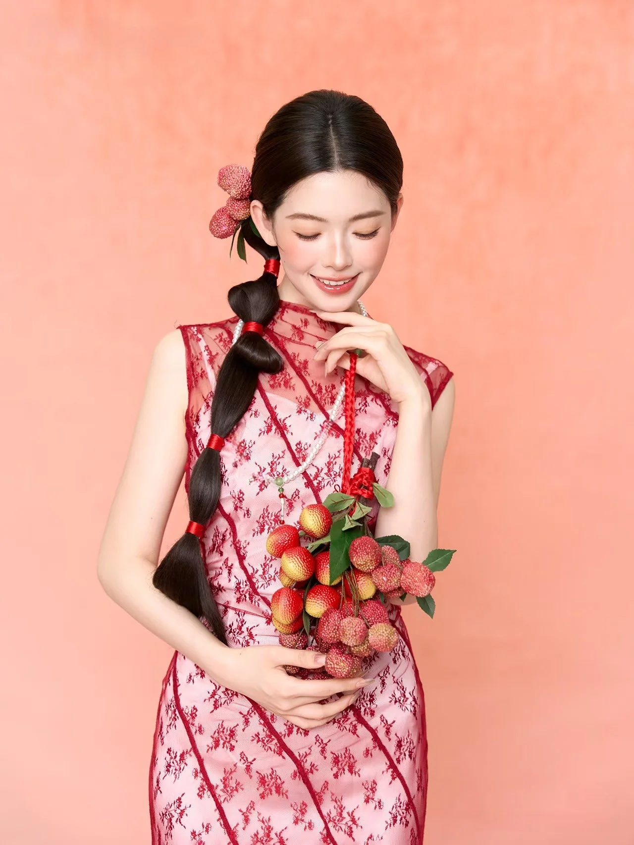 

Винтажный китайский утренний халат Ele, длинная юбка для свадебной фотосессии, костюм для женщин, высококачественный, уникальный