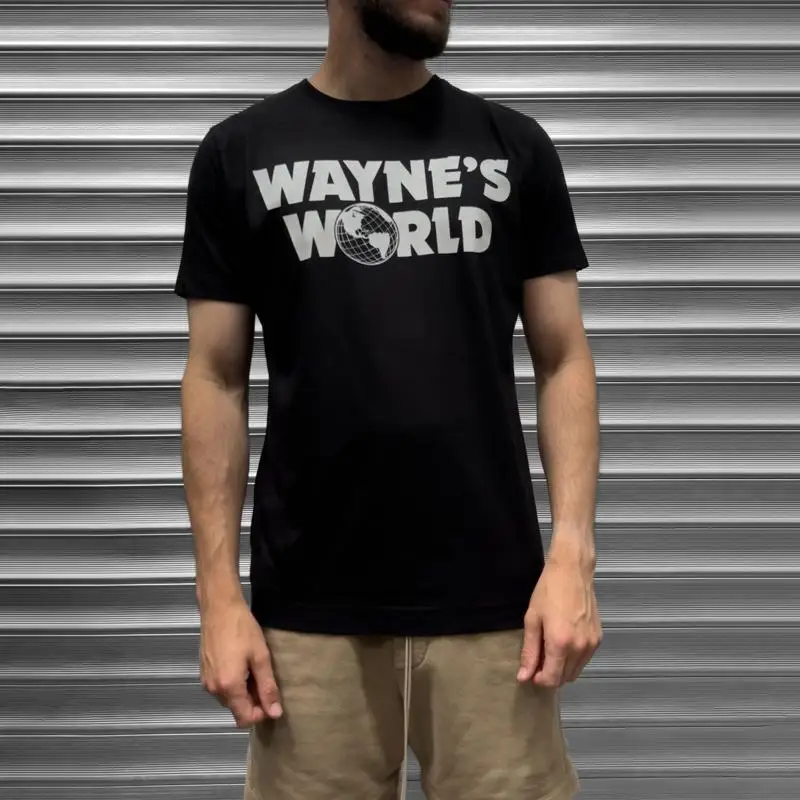 Waynes World Herren-T-Shirt mit lustigem Motiv aus den 90ern, Waynestock Festival