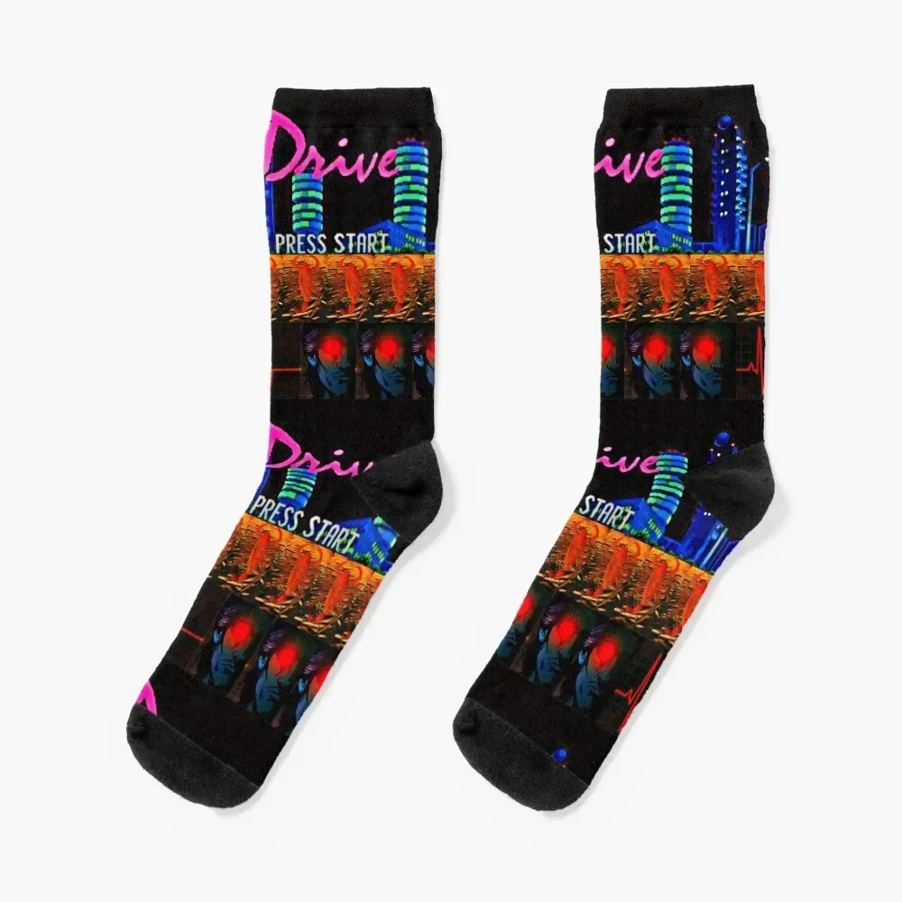 

Nightcall Drive Socks Christmas summer hiphop Stockings man Women's Socks Men's