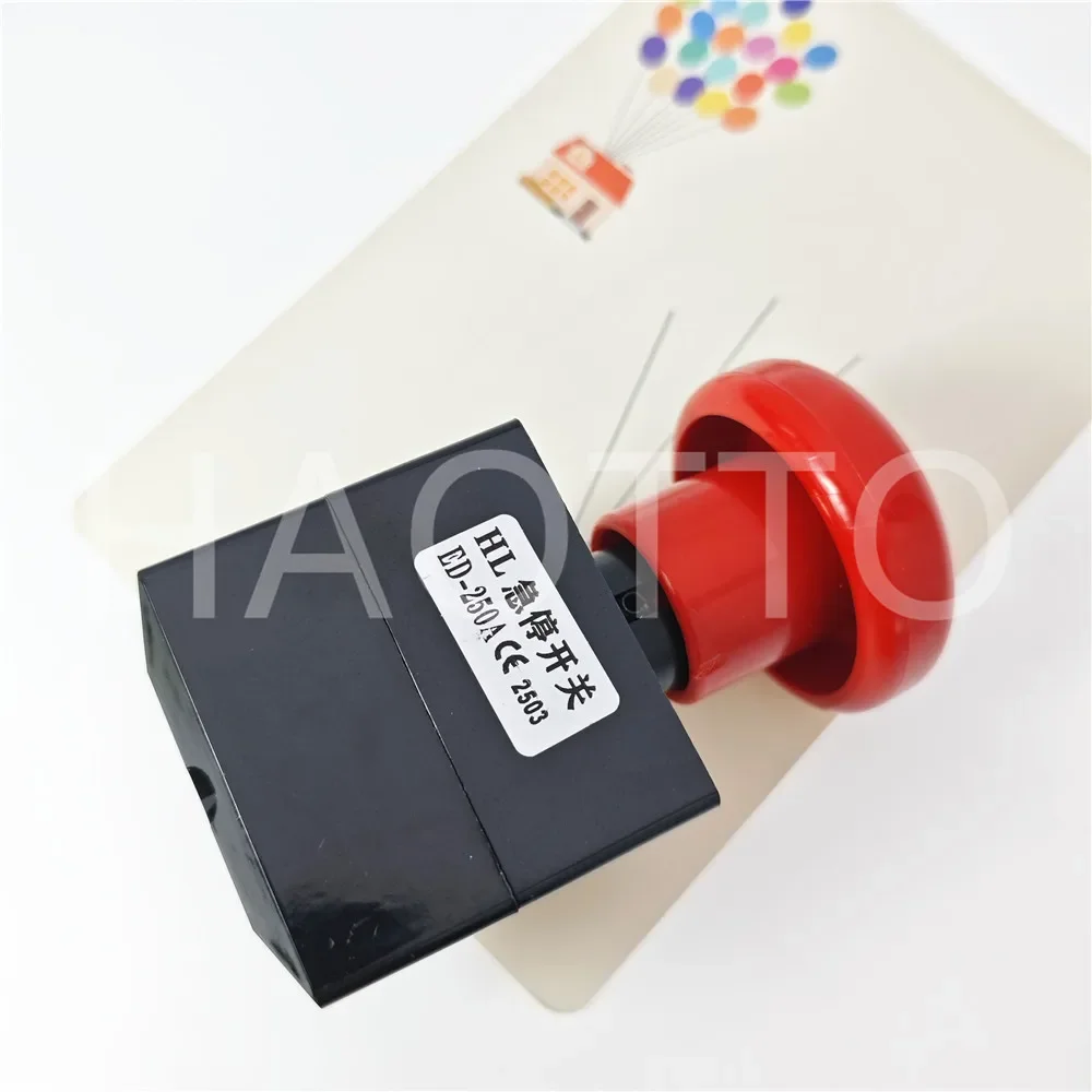 ED 250 ED-250A ED250 ED250B-1 ED250AB-2 96V Emergency Button Stop Switch Disconnect Switch 2026 Year