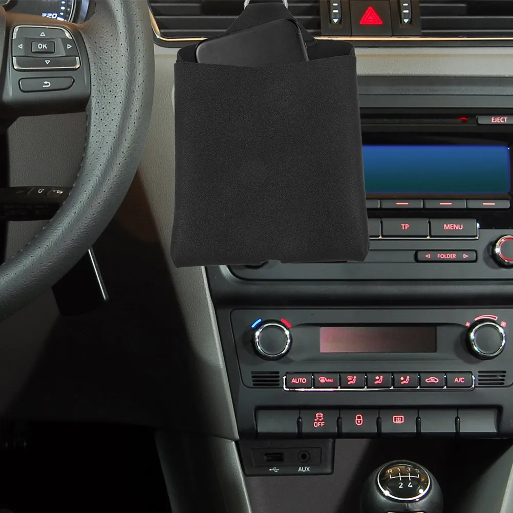 

2Pcs Car Vent Storage Holder Pouches for Small Items Keeps Vehicle Organized Sleek Design Blends with Car Interior