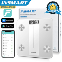 INSMART Bathroom Scale Body Weight Balance Scale Digital BMI Body Fat Weight Bluetooth Weight Scale for Human Smart Body Scale