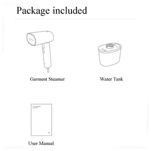 Xiaomi mijia giyim-buhar 2 kat-away el giysi buharlı ütü taşınabilir, toz akarları çıkarılması, buharlı ütü seyahat ev aletleri Buharlı ütülerin ilk 10 satışı №2