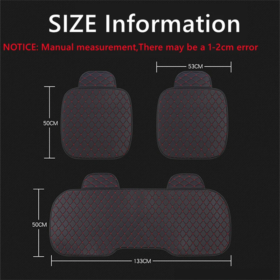 SJ XPE Leather Universal Car Seat Covers Cushion Mats For CHERY Tiggo 7 PLUS Tiggo 8-PLUS PRO 5Seats Dongfeng Forthing T5 EVO