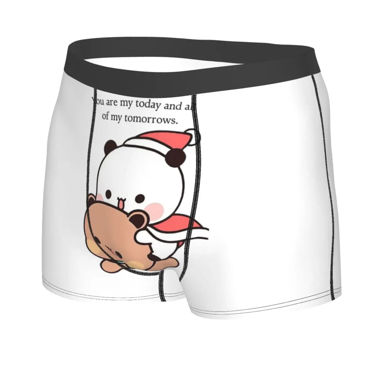 Panda Bear And Brownie BUBU DUDU Couple Boxer Shorts Men 3D Printed Male Stretch Underwear Panties Briefs